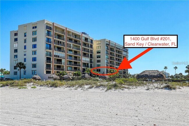 property at 1400 Gulf Blvd