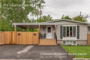 356 Shakespeare St in Ottawa, ON - Building Photo