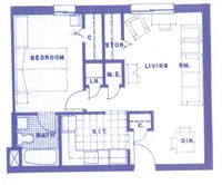 Heritage Towers in Danville, VA - Building Photo - Floor Plan