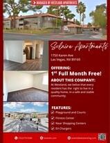 1750 Karen Ave, Unit Renovated Upstairs 1 in Las Vegas, NV - Building Photo