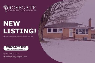 33 Godfrey Dr in London, ON - Building Photo