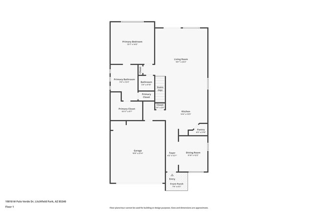 19818 W Palo Verde Dr in Litchfield Park, AZ - Foto de edificio - Building Photo