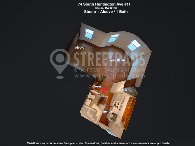 property at 74 S Huntington Ave