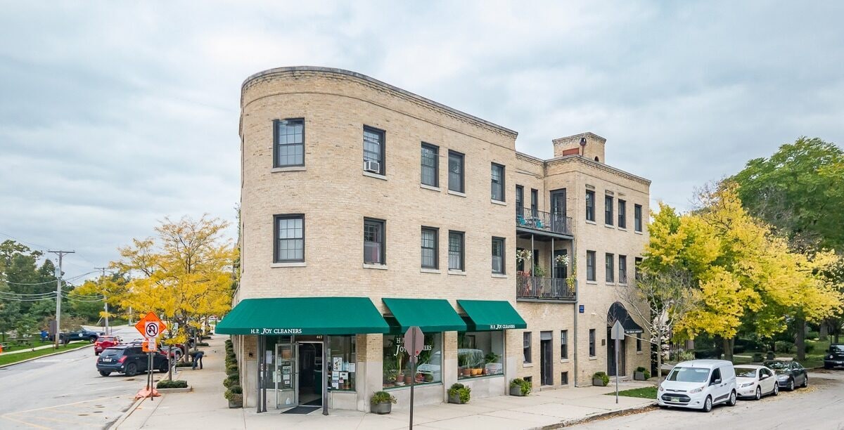 730 Judson Ave, Unit 05 in Highland Park, IL - Foto de edificio