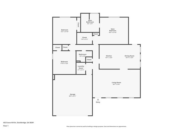 452 Grove Hill Dr in Stockbridge, GA - Building Photo - Building Photo