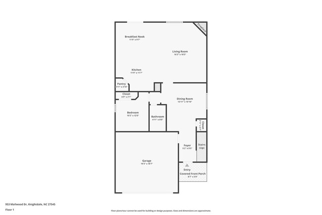 953 Mailwood Dr in Knightdale, NC - Foto de edificio - Building Photo