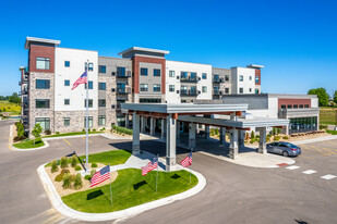 Villas at Stoney Point in Cedar Rapids, IA - Building Photo