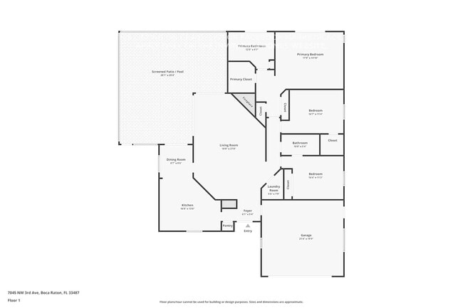 7045 NW 3rd Ave in Boca Raton, FL - Building Photo - Building Photo