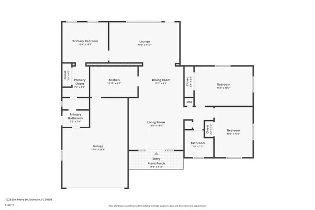 1023 San Pedro Dr in Dunedin, FL - Building Photo - Building Photo