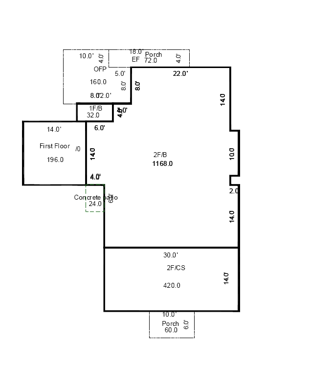 300-302 Park Ave in Beaver Dam, WI - Foto de edificio - Floor Plan