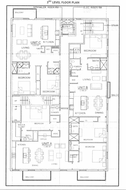 215-219 S Main St in Anderson, SC - Foto de edificio - Floor Plan