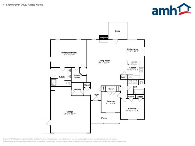 416 Joneshaven Dr in Fuquay Varina, NC - Foto de edificio - Building Photo