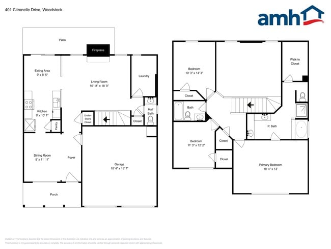 401 Citronelle Dr in Woodstock, GA - Foto de edificio - Building Photo