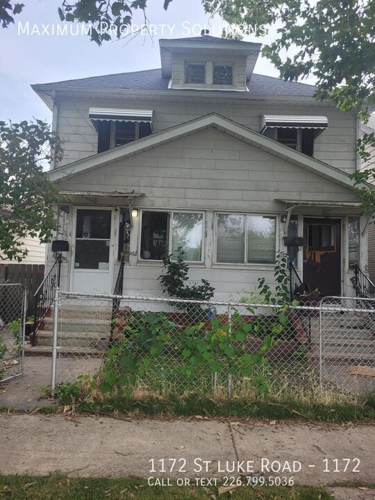 Spacious - 2 bed 1 bath unit for rent in Windsor, ON - Building Photo