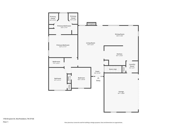 1703 Drayton Dr in Murfreesboro, TN - Foto de edificio - Building Photo