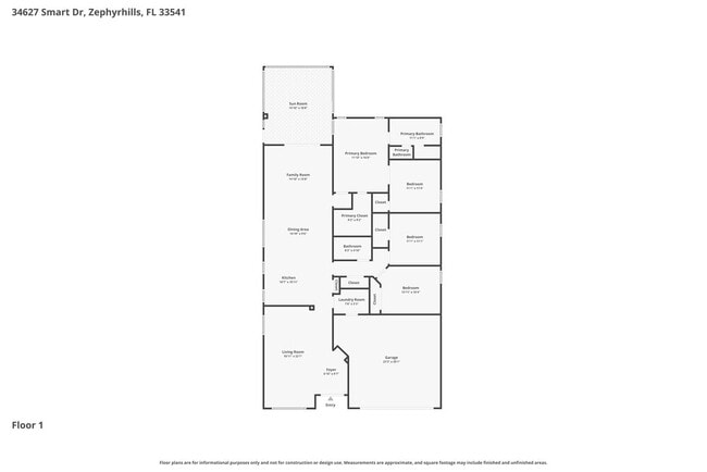 34627 Smart Dr in Zephyrhills, FL - Building Photo - Building Photo