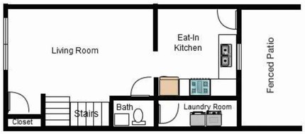 Oxford Square Townhomes in Lynchburg, VA - Building Photo - Floor Plan