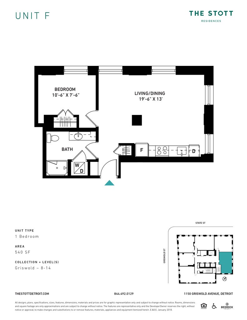 The Stott Apartments in Detroit, MI