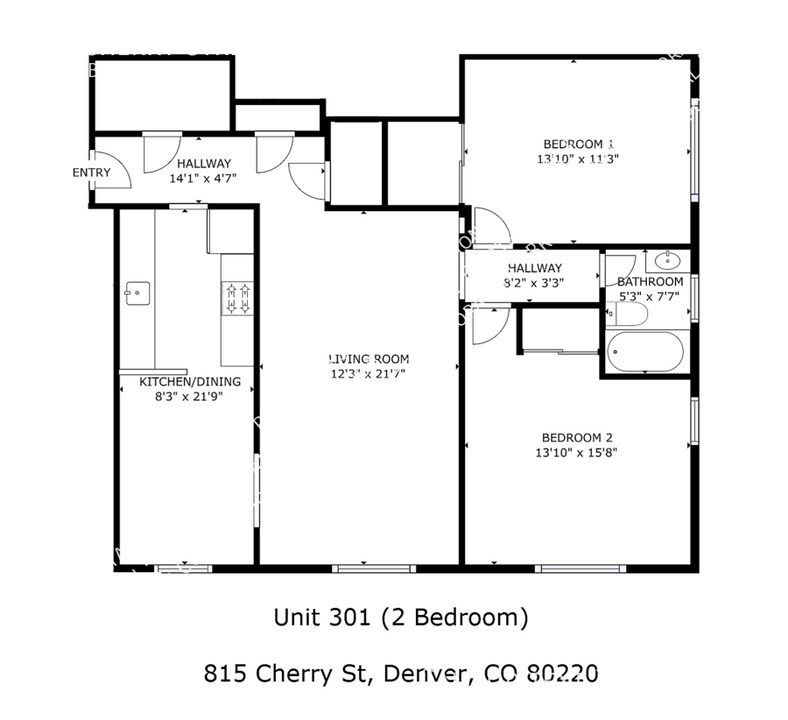 822 Cherry St in Denver, CO - Building Photo