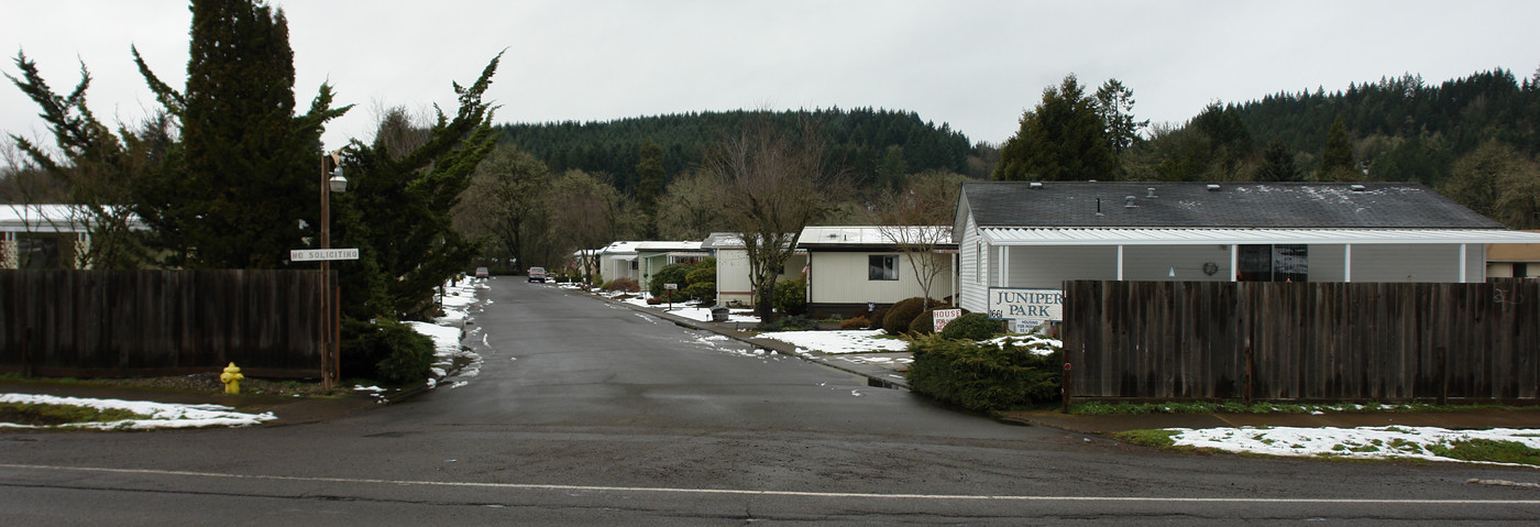 Juniper Park (55 & over) in Cottage Grove, OR - Building Photo