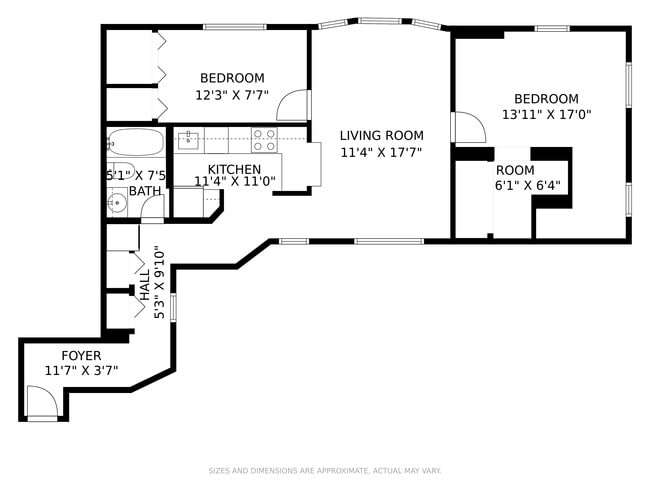 111 Gainsborough St, Unit 205 in Boston, MA - Building Photo - Building Photo