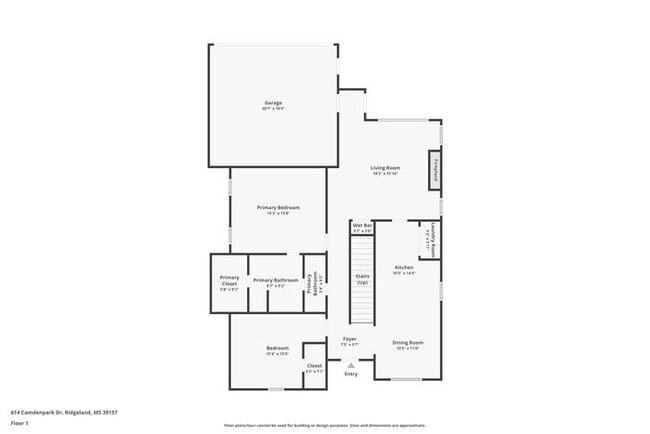 614 Camdenpark Dr in Ridgeland, MS - Building Photo - Building Photo