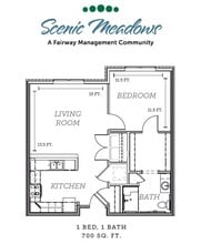 Parkview Terrace in Kirksville, MO - Building Photo - Floor Plan