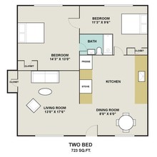 City Line Apartments in Newport News, VA - Building Photo - Floor Plan