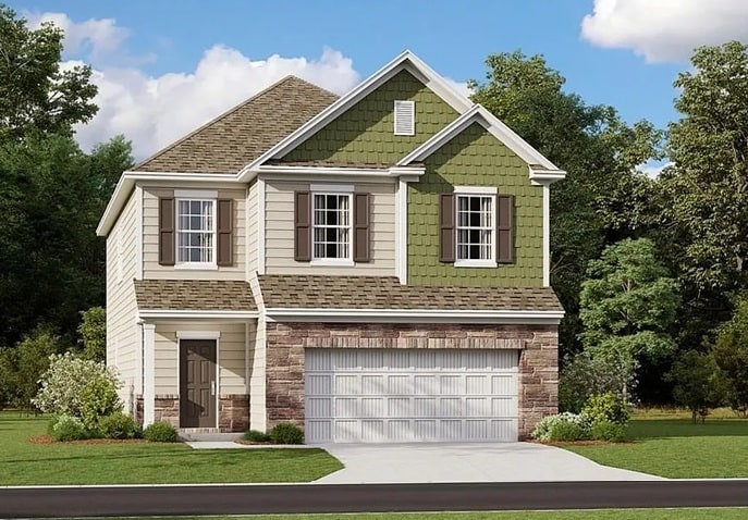 5658 Hydrangea St in Winston-Salem, NC - Foto de edificio