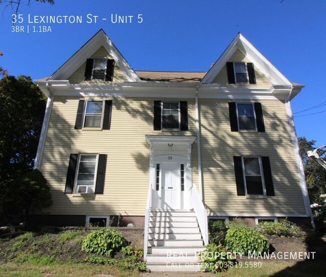 property at 35 Lexington St