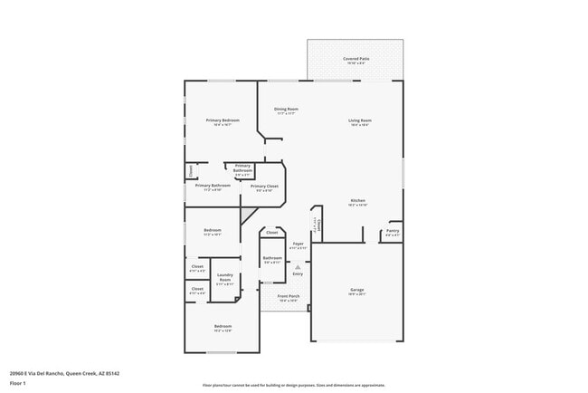 20960 E Via Del Rancho Rd in Queen Creek, AZ - Foto de edificio - Building Photo