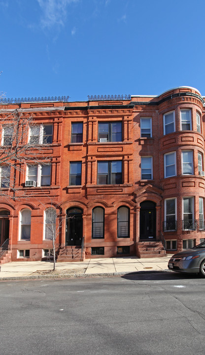 1823 Bolton St in Baltimore, MD - Foto de edificio