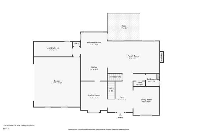 115 Stratmore Pl in Stockbridge, GA - Foto de edificio - Building Photo