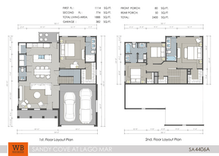 Cadia at Lago Mar in Texas City, TX - Building Photo - Floor Plan