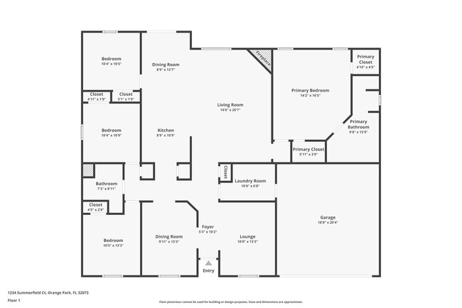 1234 Summerfield Ct in Orange Park, FL - Building Photo - Building Photo