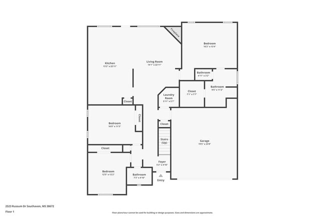 2523 Russum Dr in Southaven, MS - Foto de edificio - Building Photo