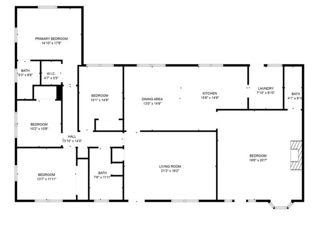 property at 1806 Clayton Dr