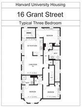 Harvard University Housing in Cambridge, MA - Building Photo - Floor Plan