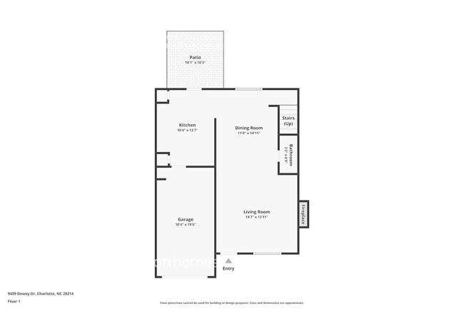 9409 Dewey Dr in Charlotte, NC - Foto de edificio - Building Photo