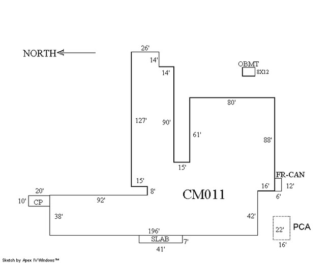 Corley Apartments in Gravette, AR - Foto de edificio - Floor Plan