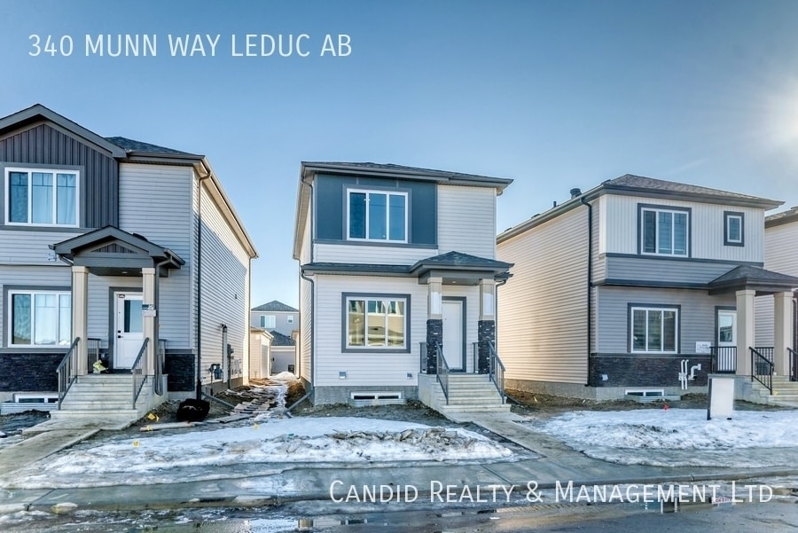 340 Munn Way in Leduc, AB - Building Photo