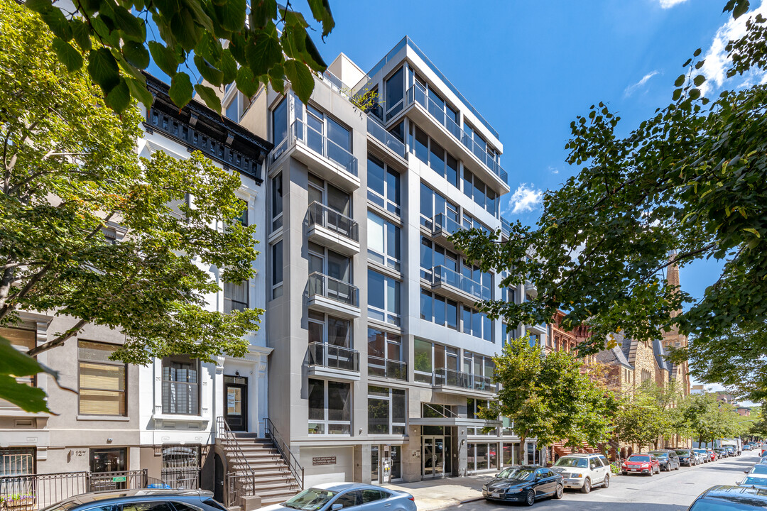 Windows on 123 in New York, NY - Building Photo