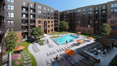 Apartments at the Yard: Parkline in Grandview Heights, OH - Foto de edificio - Building Photo