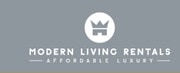 Property Management Company Logo Modern Living Rentals