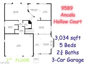 9589 Ancala Hollow Ct in Las Vegas, NV - Building Photo - Building Photo