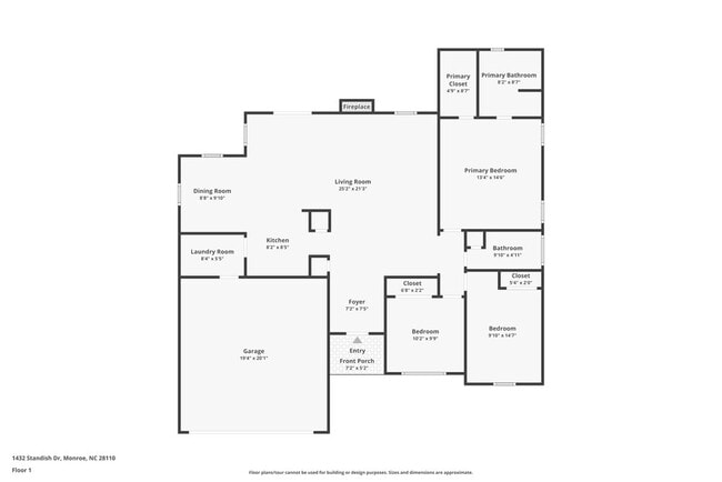 1432 Standish Dr in Monroe, NC - Building Photo - Building Photo