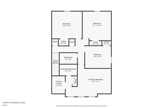 3536 Alec Dr in Middleburg, FL - Foto de edificio - Building Photo