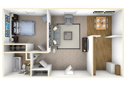 721 W Clark Rd in Ypsilanti, MI - Building Photo