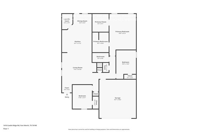 1416 Castle Ridge Rd in Fort Worth, TX - Building Photo - Building Photo