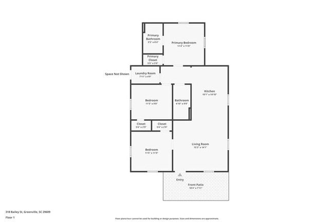 318 Bailey St in Greenville, SC - Foto de edificio - Building Photo